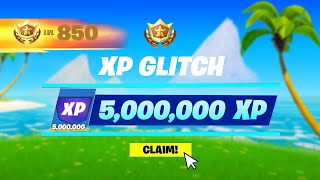 NEW CRAZY AFK XP GLITCH in Fortnite CHAPTER 5 770k a Min DO BEFORE ITS GONE 🤩😱 [upl. by Ellerahs]