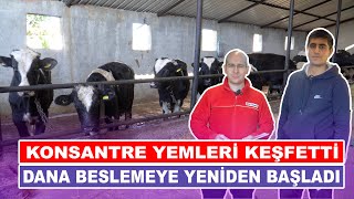 Konsantre Yemleri Keşfetti  Dana Beslemeye Yeniden Başladı [upl. by Eoj]