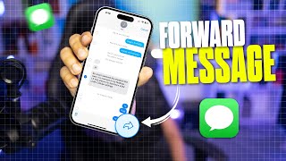 How to Forward Text Messages on iPhone  Send Messages to Another Contact [upl. by Rafa252]