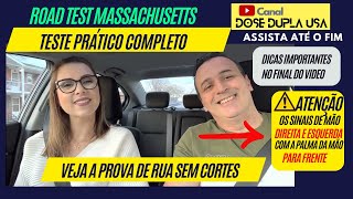 Tirar Carteira de motorista em Massachusetts  Teste Prático completo [upl. by Yespmed]