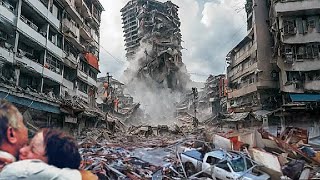 Italy shook violently The strongest damaging earthquake in 40 years in Naples [upl. by Getraer]