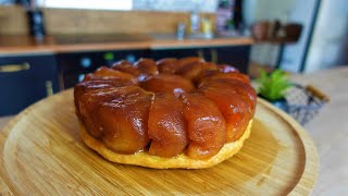 RECETTE de la TARTE TATIN au CARAMEL beurre salé [upl. by Salazar]