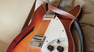 Rickenbacker 36012 Jam  Byrds  Beatles  Tom Petty  REM  Vox AC15 JangleBox [upl. by Tolmach903]