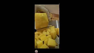 OH LA LAH MANGO 🥭 BIG JUICY AND SWEETLETS PEEL AND CUT ASMR [upl. by Pirnot]