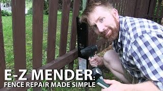 EZ Mender  Fence Repair Made Simple by Simpson StrongTie [upl. by Sosthina]