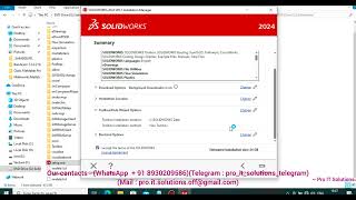 How to install SolidWorks 2024 full version  Windows 10 11 Supported [upl. by Eillil537]