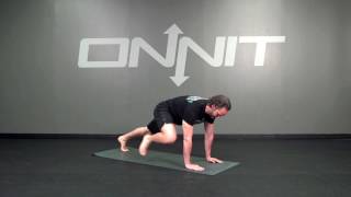 Full Mountain Climber Bodyweight Exercise [upl. by Ynafit116]