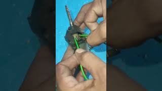 DC motor experiment  dc fan repair [upl. by Naira477]