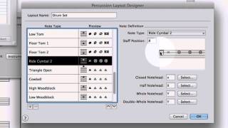 Drum Set Notation Video Tutorial 1 [upl. by Ajnos]