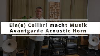 Eine Colibri macht Musik – Avantgarde Acoustic Horn [upl. by Labinnah]