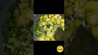 Easy Batata Harra Recipe shorts [upl. by Auqinimod]