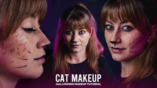 Tutorial  Cat Face SFX Makeup🐱😻 [upl. by Walcoff778]