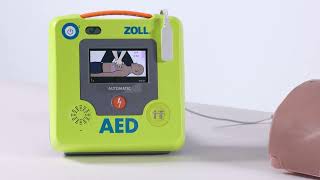 ZOLL AED 3® device Basic Training Video ERC International English [upl. by Ingrim295]