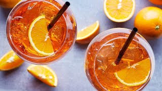 How To Make A Classic Aperol Spritz Cocktail  StayHome With John Cusimano [upl. by Firman]