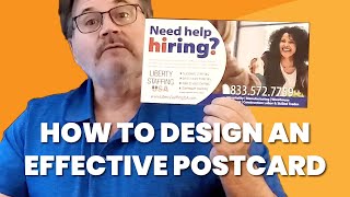 How to Design An EFFECTIVE Postcard  With Examples Of Postcards That Get Results [upl. by Floyd]