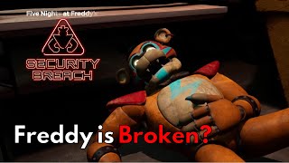 Freddy is broken  Five Nights at Freddys Security Breach Part 3 [upl. by Tenneb904]