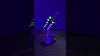 Orikan the Diviner glow orikanthediviner warhammer warhammer40k necron necrons miniature glow [upl. by Aimet307]