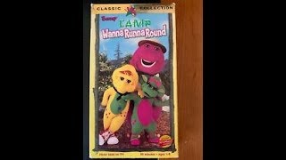 Barney Camp Wannarunnaround 1999 VHS [upl. by Chance341]