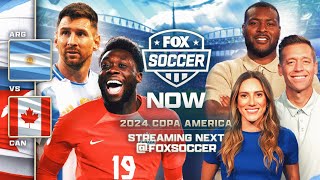 Argentina vs Canada LIVE REACTION  FOX Soccer NOW [upl. by Reinwald393]