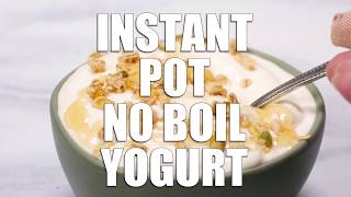 Instant Pot No Boil Yogurt [upl. by Nosauq199]