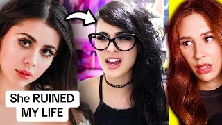 influencers that got caught and CALLED OUT  Sssniperwolf Vs Azzyland  REACTION [upl. by Pesvoh]