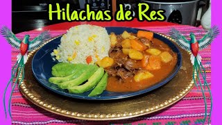 Hilachas de Res una delicia muy típica de Guatemala [upl. by Yobybab]