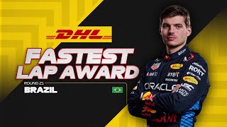 Max Verstappen Sets The Fastest Lap  2024 Sao Paulo Grand Prix  DHL [upl. by Beberg]