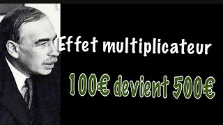 21 Effet multiplicateur de Keynes [upl. by Nylesoj357]