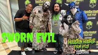 Sworn Evil Interview at Houston Horror Film Fest [upl. by Nanyk295]