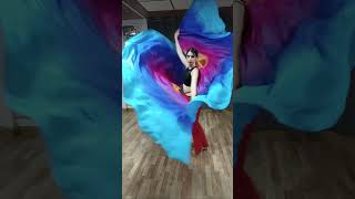 Tropical Vibes Wings dance by Sahra Hayal bellydance dance [upl. by Victorie]