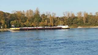 Binnenschifffahrt Inland Shipping Binnenvaart TMS Stolt Waal 🇳🇱 [upl. by Llenral]