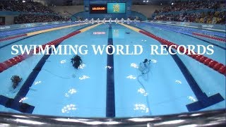 SWIMMING WORLD RECORDS 50 50m backstroke 2400 Kliment Kolesnikov [upl. by Seafowl488]