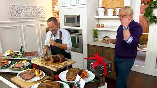 Rastellis 4 or 6 lb Black Angus Prime Rib with Butter on QVC [upl. by Malone]