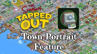 TSTO Town Portrait Feature Walkthrough [upl. by Lrig]