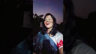 Nijhumo Sandhya viralvideo bengalimusic youtubeshorts Shubho Sandhya❤️❤️ [upl. by Kalagher]