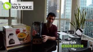 Vitamix Professional Series 300 Review by Lenny Gale of Life is NOYOKE [upl. by Ystap]