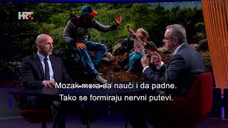 Nedjeljom u 2  Ranko Rajović Pustite djecu da trče skaču i padaju mozak mora naučiti i da padne [upl. by Nomar]