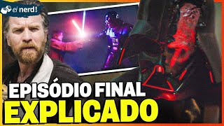 DARTH VADER VS OBIWAN KENOBI FINAL INCRÍVEL  Análise ObiWan Ep 06x01 [upl. by Yrram]