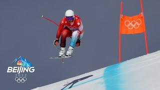 Beat Feuz finally gets gold in fastest Olympic downhill ever  Winter Olympics 2022  NBC Sports [upl. by Gant]