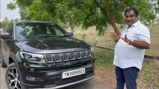 அடடா இது தான் ரியல் SUV♥️ Built Like a Tank  Jeep Compass Tamil Review Tirupurmohan jeepcompass [upl. by Yarg]