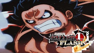 Ssf2 Luffy Gear 4th Richárd Mohos over wario mod [upl. by Ihtraa709]