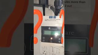 SOLAR inverter me fault code 9 kya hai❓🤔 [upl. by Woody]