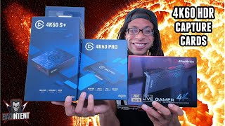 Elgato 4K60 S vs AVerMedia Live Gamer 4K GC 573 vs Elgato 4K60 Pro MK2  4K 60 HDR Capture Cards [upl. by Opaline355]