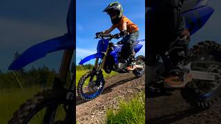 Practicing on the YZ 65 shorts yz65 dirtbike [upl. by Richart]