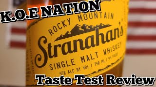 Stranahans Rocky Mountain Single Malt Whiskey [upl. by Torto]