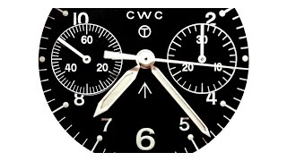 CWC Chronograph Reissue Review And History Lemania Series 3 [upl. by Areip123]