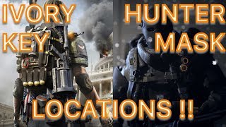 THE DIVISION 2 HUNTER MASK AND IVORY KEY LOCATION GUIDE [upl. by Eaves348]