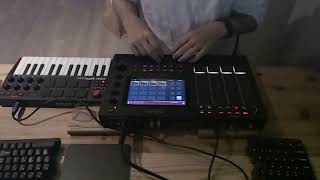 20241005 AKAI MPC LIVE 2  beat making [upl. by Otina]