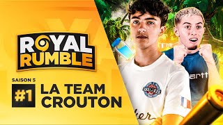 LE RETOUR DU ROYAL RUMBLE AVEC LA TEAM CROUTON  Saison 5  Episode 1 [upl. by Ettenajna]