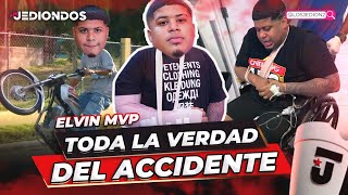 EL ACCIDENTE QUE SUFRIÓ ELVIN MVP QUEDO VIVO PARA CONTARLO [upl. by Athelstan]